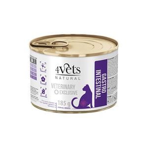 4Vets Natural Cat Veterinarska Dijeta Gastro Intestinal 185g