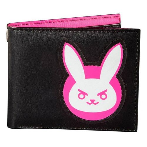 Overwatch D.VA Bi-Fold Graphic Wallet Black slika 1