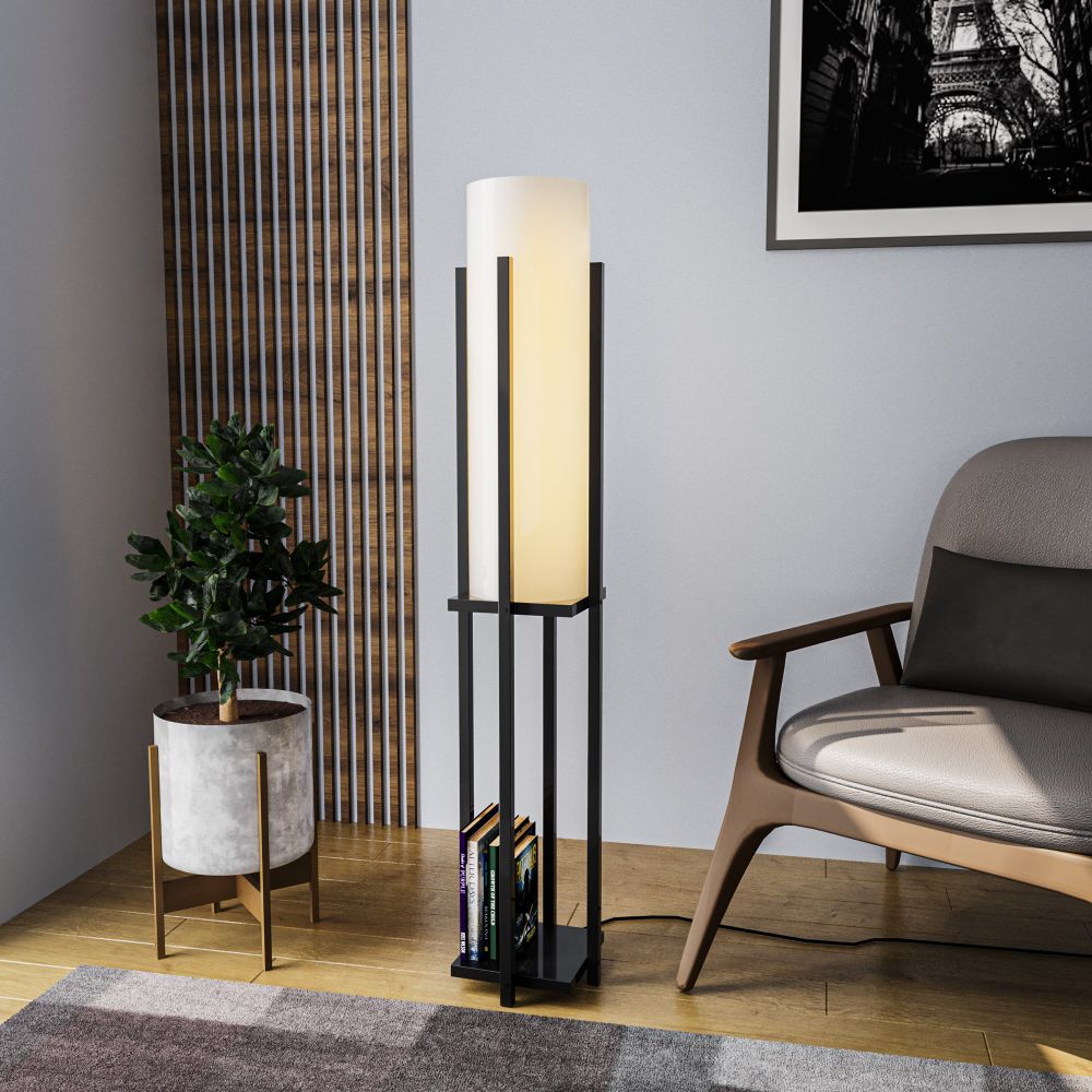 Lampa za Police - Crna Podna Lampa 8125 slika 1