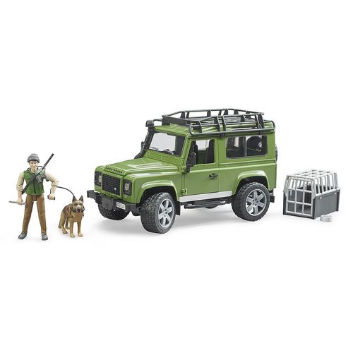 Bruder Džip Land Rover Defender sa figurama slika 1