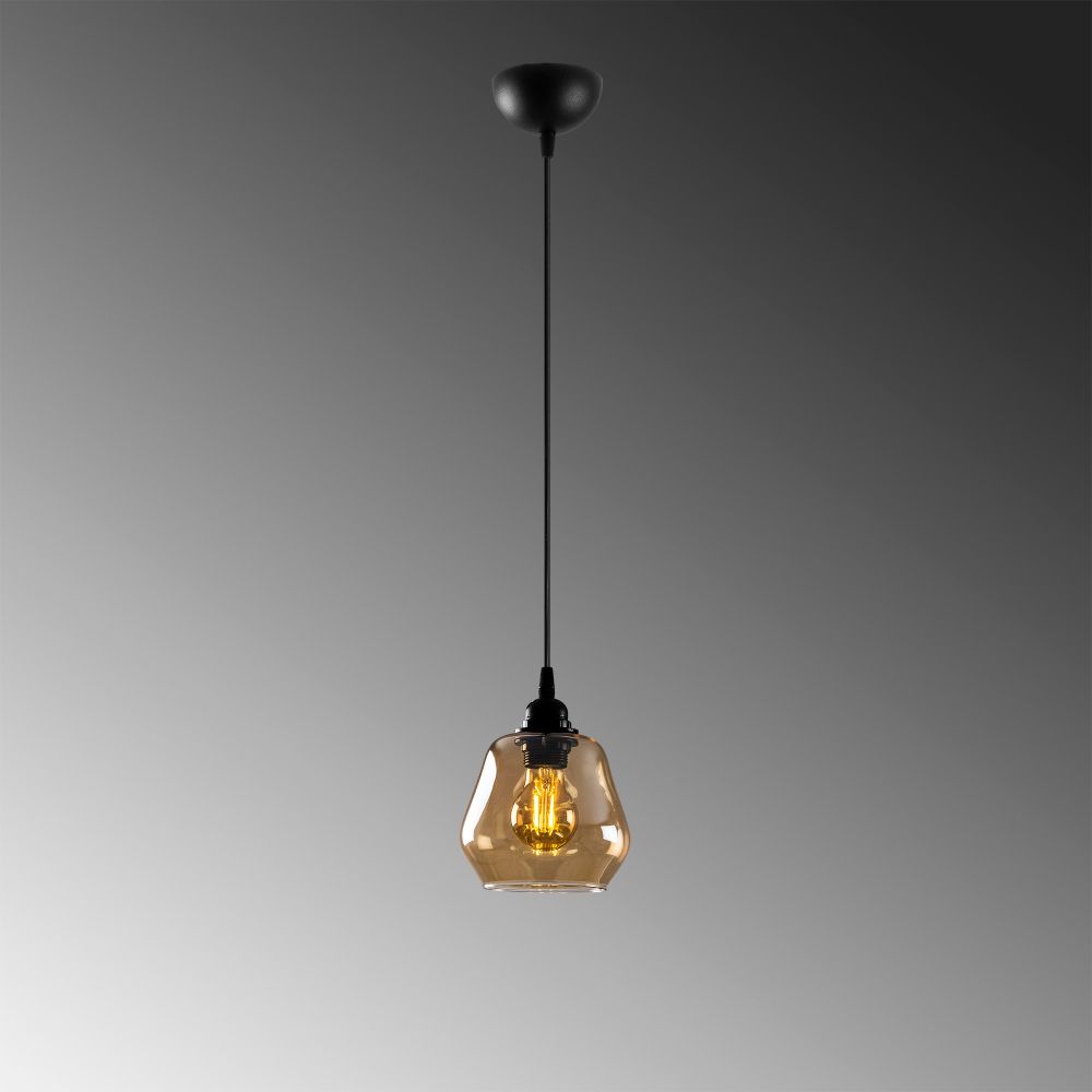 Elegantni Crni Luster sa Zlatnim Detaljima - 030 Gold slika 5