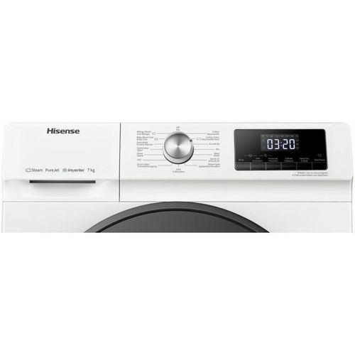 Hisense WFQA7014EVJM veš mašina, Inverter PowerDrive, 7 kg, 1400 rpm, dubina 54 cm slika 5