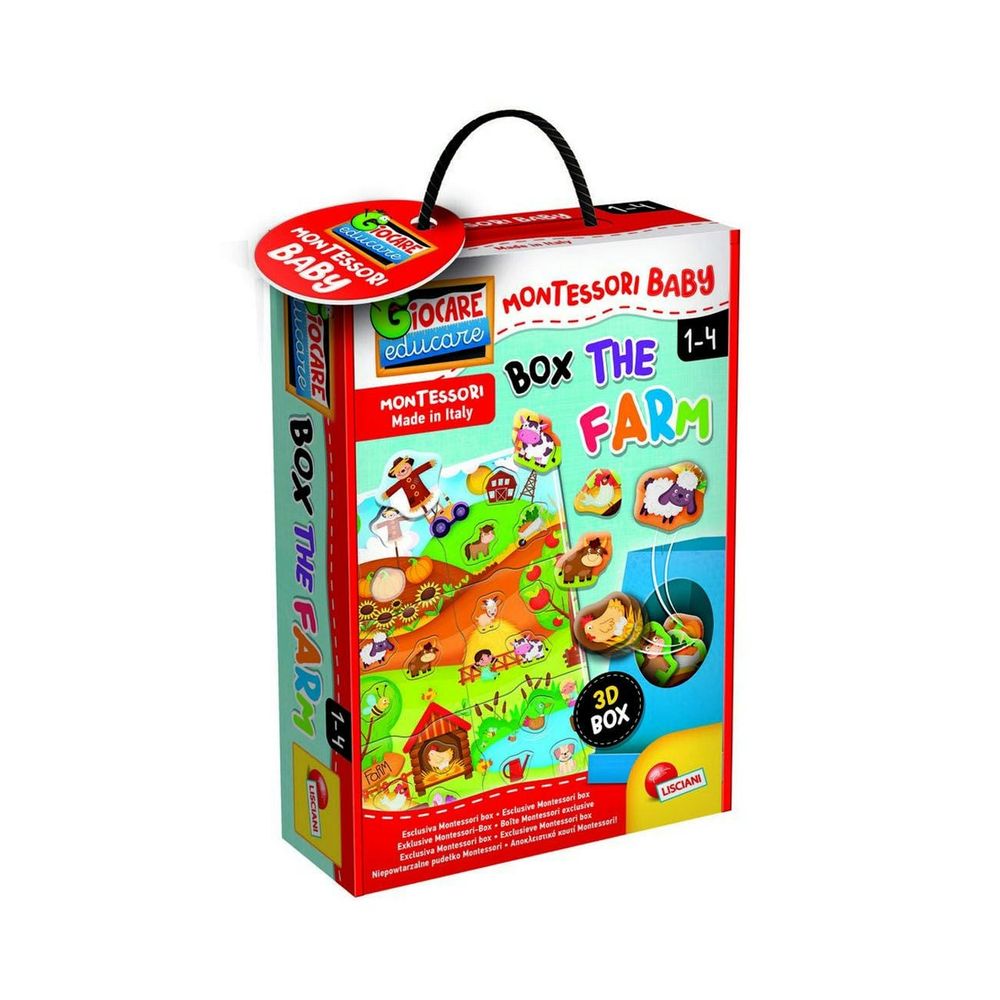 Lisciani Edukativna igra Montessori Baby Box The Farm - Farma slika 1