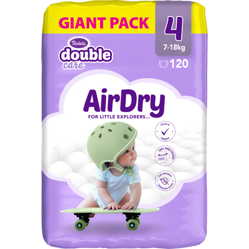 Violeta Air Dry Giant pack pelene XXL slika 1