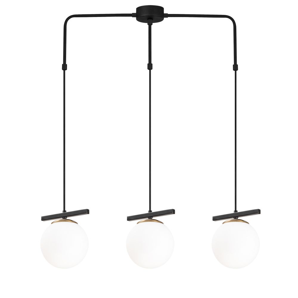 Luster Üzüm - 6281 Bijelo-Crni slika 2