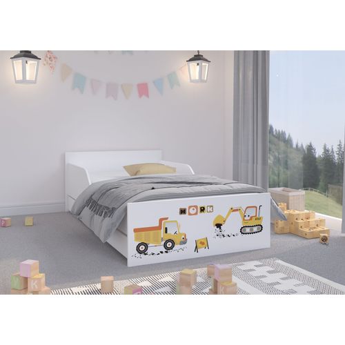 Dječji krevet sa madracem – PUFI – GRADILIŠTE 160×80 ODMAH DOSTUPNO! slika 1