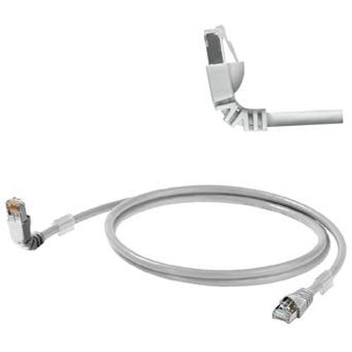 Weidmüller 1248280010 RJ45 mrežni kabel, Patch kabel cat 6a S/FTP 1.00 m siva UL certificiran 1 St. slika 2