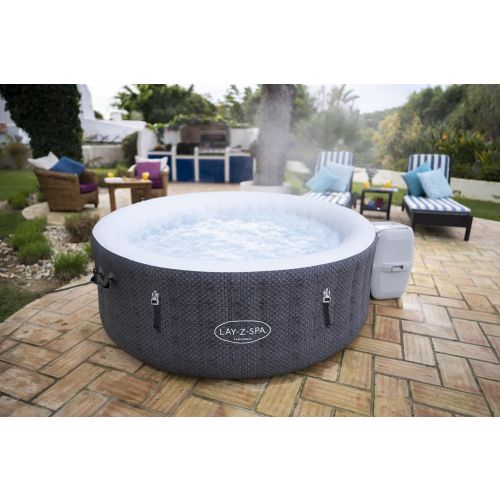 Masažni bazen-Jacuzzi na napuhavanje Bestway Lay-Z-Spa Miami 180*66cm - crni slika 7