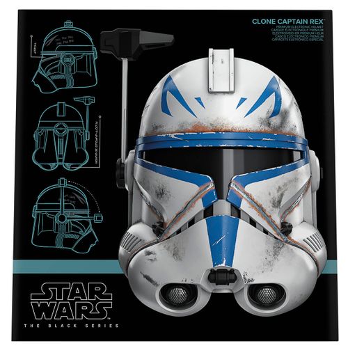 Star Wars Clone Captain Rex Electronic helmet slika 2