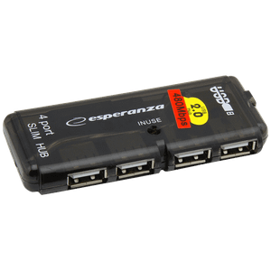 Esperanza USB2.0 razdjeljnik,  HUB, 4 porta - EA112