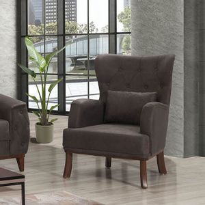 Marta - Anthracite Anthracite Wing Chair