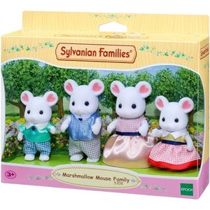 Ec5308 Sylvanian Marshmallow Mouse Family
