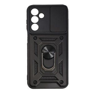 MM TPU SAM GALAXY A56 ANTI-SHOCK WITH RING crna