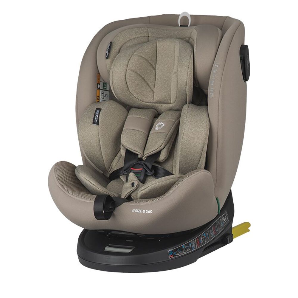 Coccolle® Autosjedalica Nova iSize 360° 40-150cm Isofix, Sand Beige slika 1