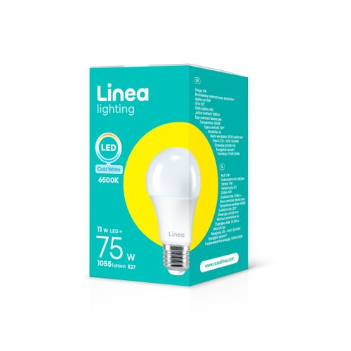 Linea LED sijalica 11W(75W) A60 1055Lm E27 6500K slika 3