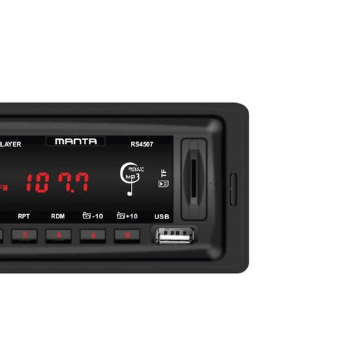 MANTA auto radio RS4507, BlueTooth, MP3, SD, USB, 4x10W, ISO, Handsfree slika 2