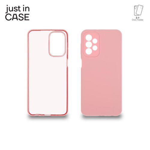 Samsung Galaxy A23 2u1 Extra case MIX paket maski za telefon PINK  slika 1