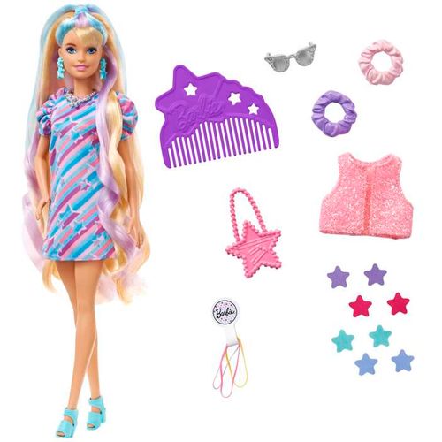 Barbie sa farbom za kosu slika 2