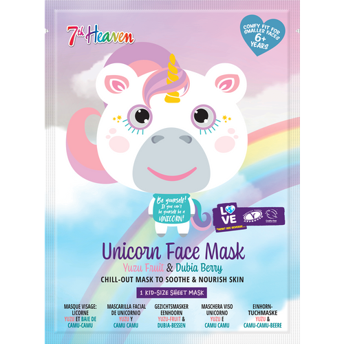 7th Heaven Unicorn maska u maramici, 1 kom.  slika 1