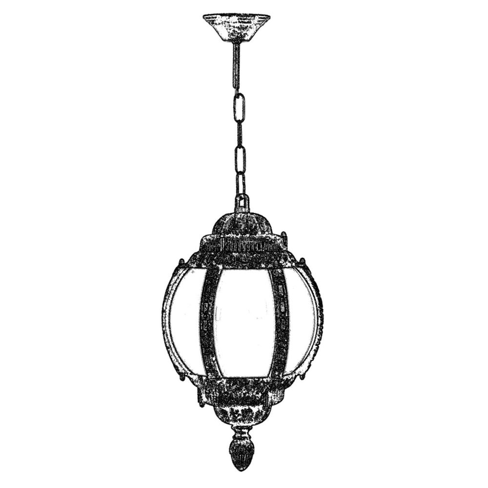Vanjski Luster BFE-68203-BKR-OP u Braon Boji slika 2