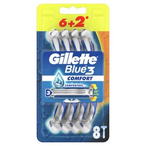 Gillette Blue 3 Comfort 6+2 kom