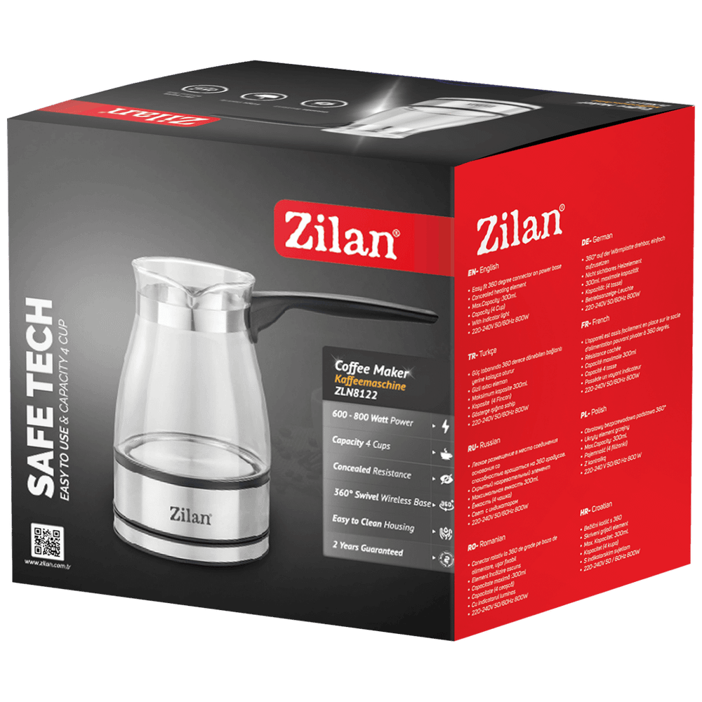 Zilan Kuhalo za kafu, 800W - ZLN8122 slika 2