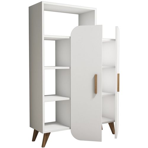 Hanah Home Form - White White Bookshelf slika 4