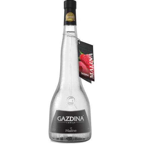 Gazdina rakija od maline 40% vol.   0,7 l slika 1