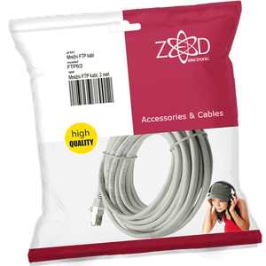 ZED electronic Mrežni FTP kabel, CAT6, 2 met - FTP6/2