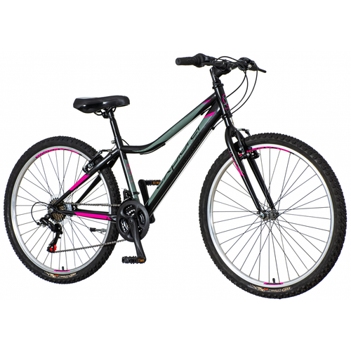 EXPLORER CLASSIC MTB ŽENSKI BICIKLA CRNO SIVA-CLA266 26"/16" slika 1