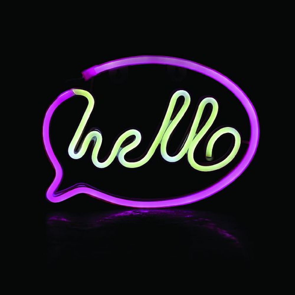 NEON LED svjetiljka "Hello" FM-NL41 slika 2