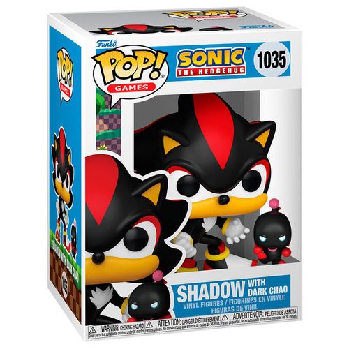 POP figure Sonic The Hedgehog Shadow with Dark Chao slika 1