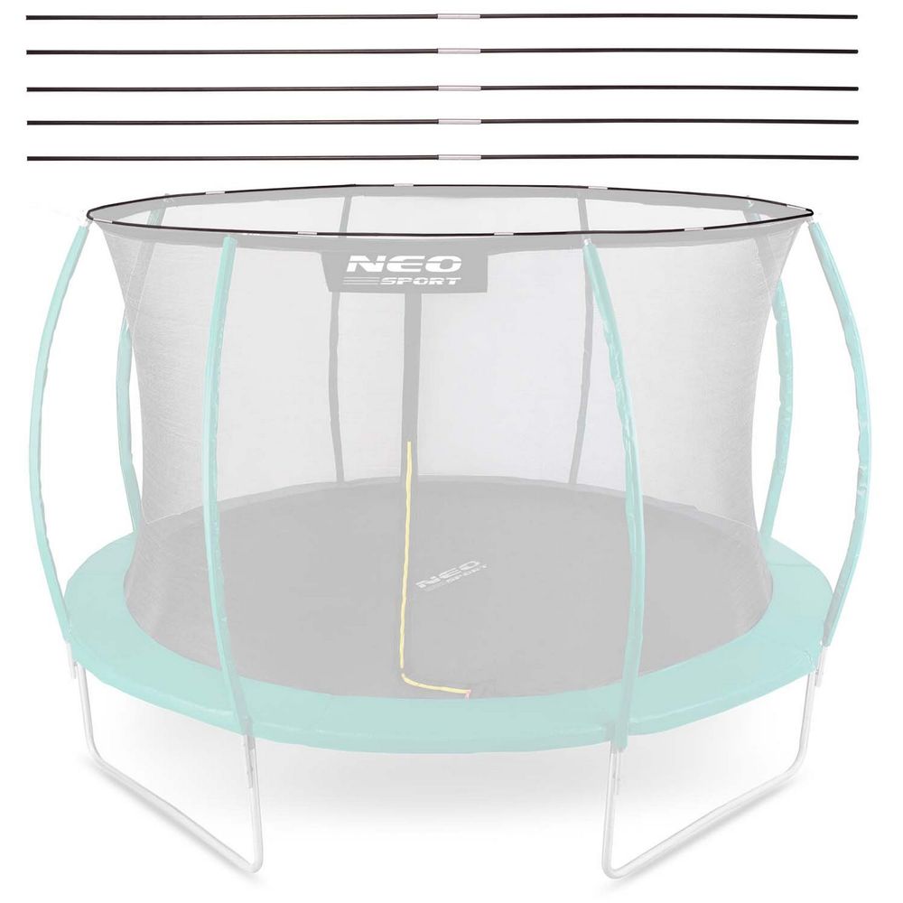 Neo-Sport prsten za zaštitnu mrežu trampolina – tip C, 374 cm (12 ft) slika 1