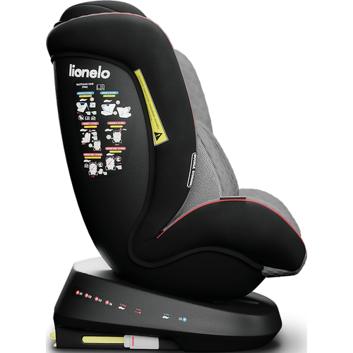 Lionelo Auto-sedište BASTIAAN ONE GREY STONE BLACK 360* ISOFIX  0-36kg/0m-12god slika 3