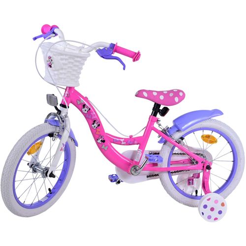 Volare dječji bicikl Minnie 16" s dvije ručne kočnice roza slika 9