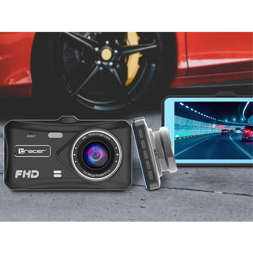 Tracer Auto kamera, 2 Mpxiel, 4" LCD, FullHD, microSD, G-senzor - 4TS FHD CRUX DASH CAM slika 6