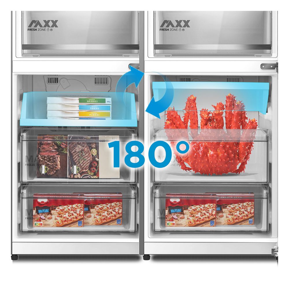 Midea Frižider MDRB548MME46, 401l slika 4