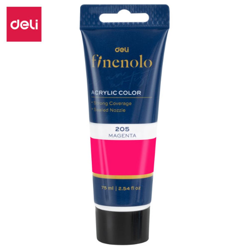 AKRILNA BOJA DELI U TUBI PINK 75ml EC75-PK slika 1
