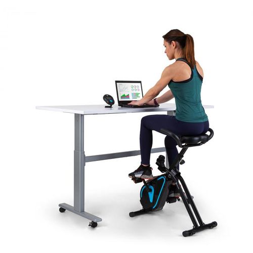 Capital Sports Azura Desk Bike sobni bicikl, Crna slika 1