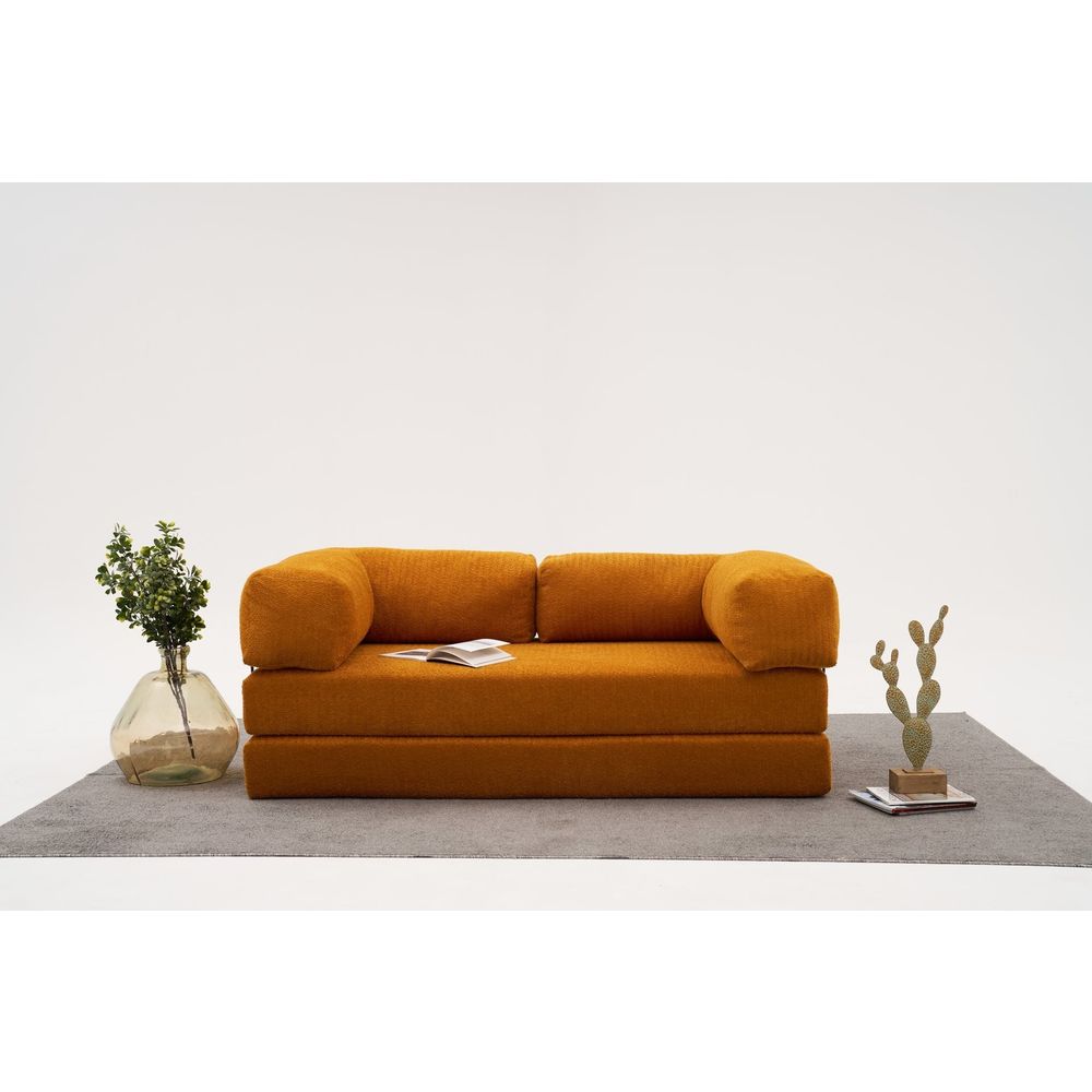 Comfort - Narandžasti Sofa za Tri Osobe slika 1
