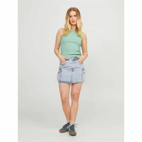 Ženski Tanktop Jack & Jones Jxdahlia Top Knit - Zelena slika 3