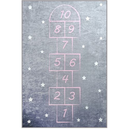 Hopscotch - Grey   Multicolor Carpet (100 x 160) slika 4