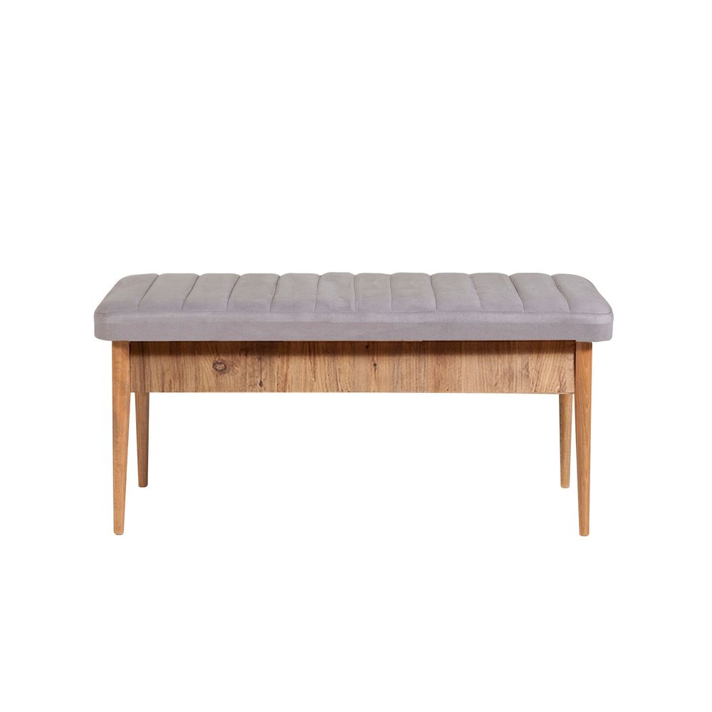 Set trpezarijskog stola i stolica Soho Grey Atlantic Pine (5 dijelova) slika 7