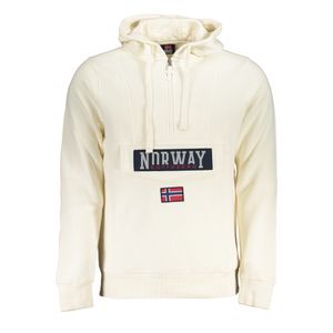 NORWAY 1963 MEN'S WHITE ZIPLESS SWEATSHIRT
