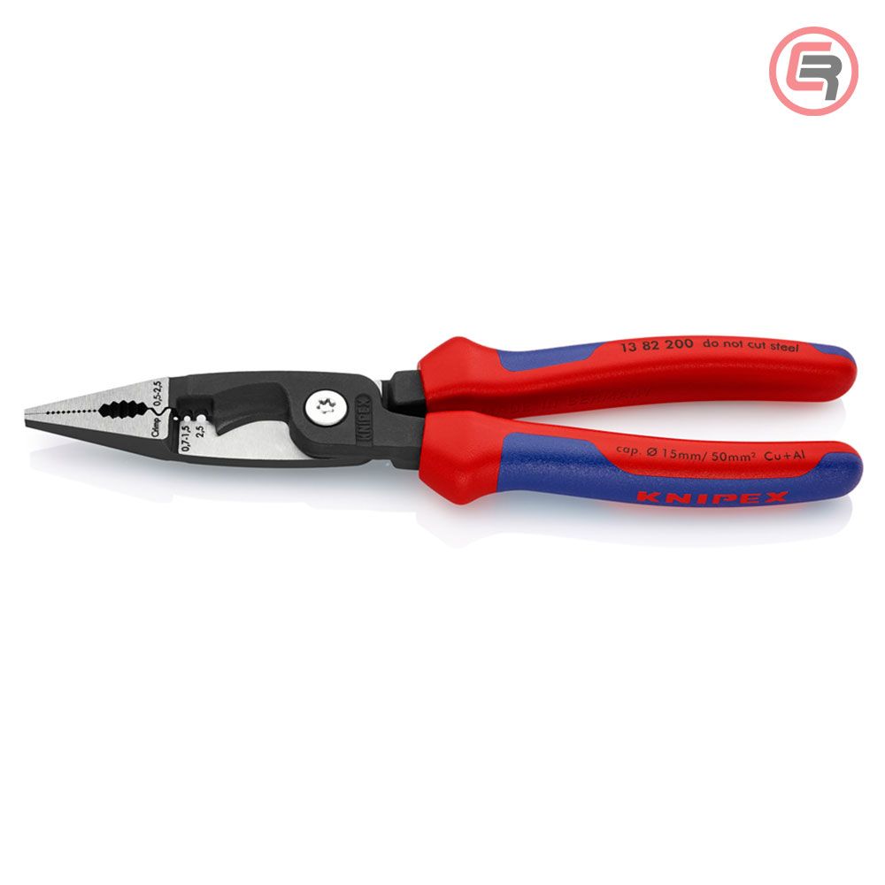Knipex Kliješta Elektroinstalacijska Multifunkcionalna 200 mm – 13 82 200 slika 1