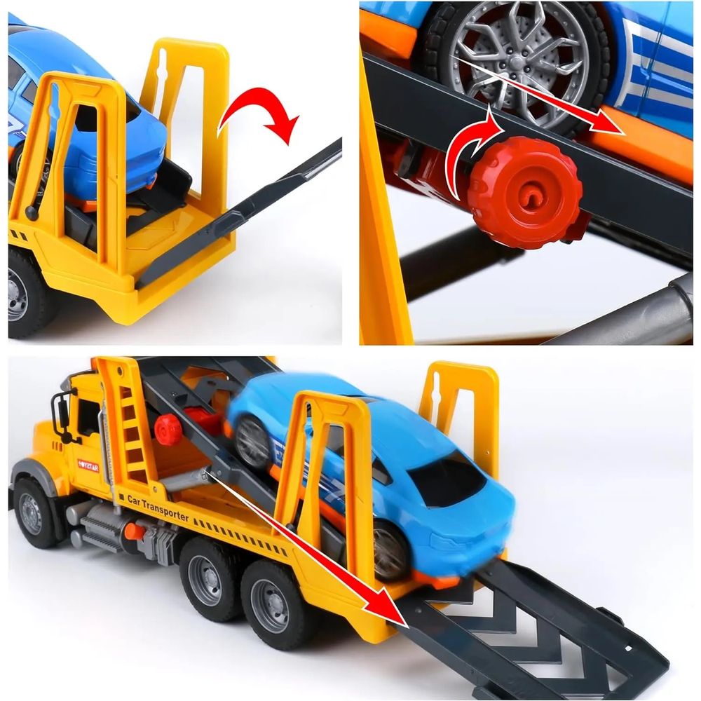 Kamion sa zvučnim i svjetlosnim efektima Auto Transporter slika 3
