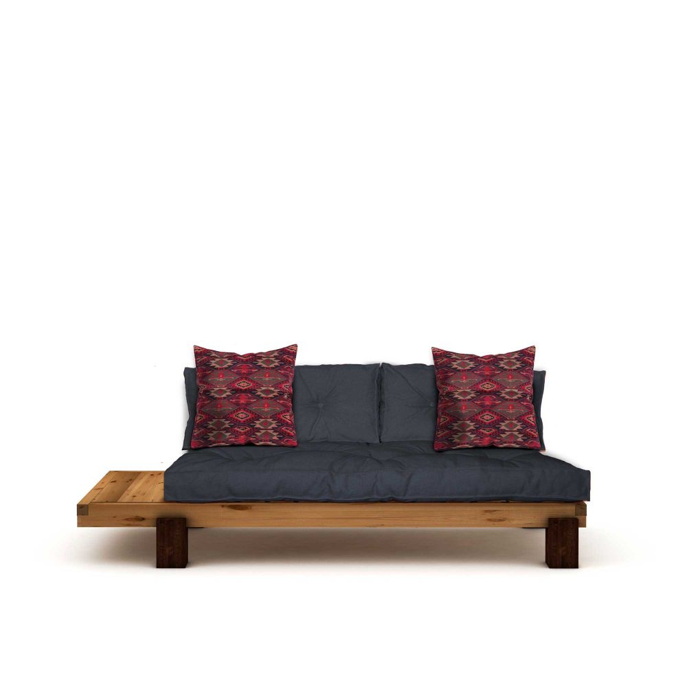 Lounger CPT8375-200, boje teak i antracit slika 4