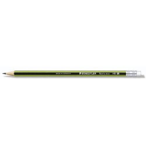 Grafitna olovka HB sa gumicom;Noris eco 8514 slika 2