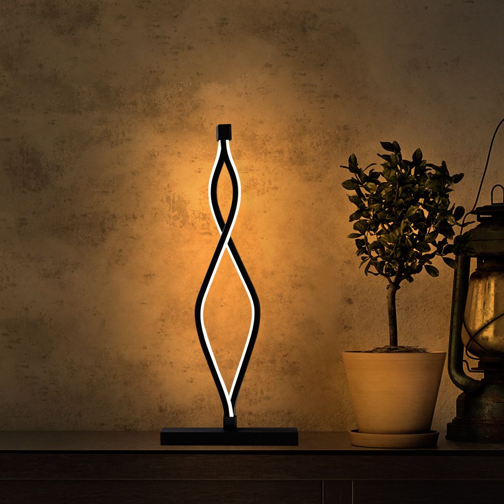 Zozo - Crna Stolna Lampa 13291 slika 1