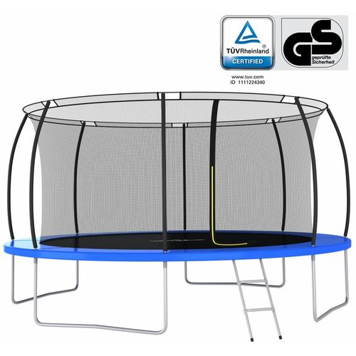 Set trampolina okrugli 460 x 80 cm 150 kg slika 1